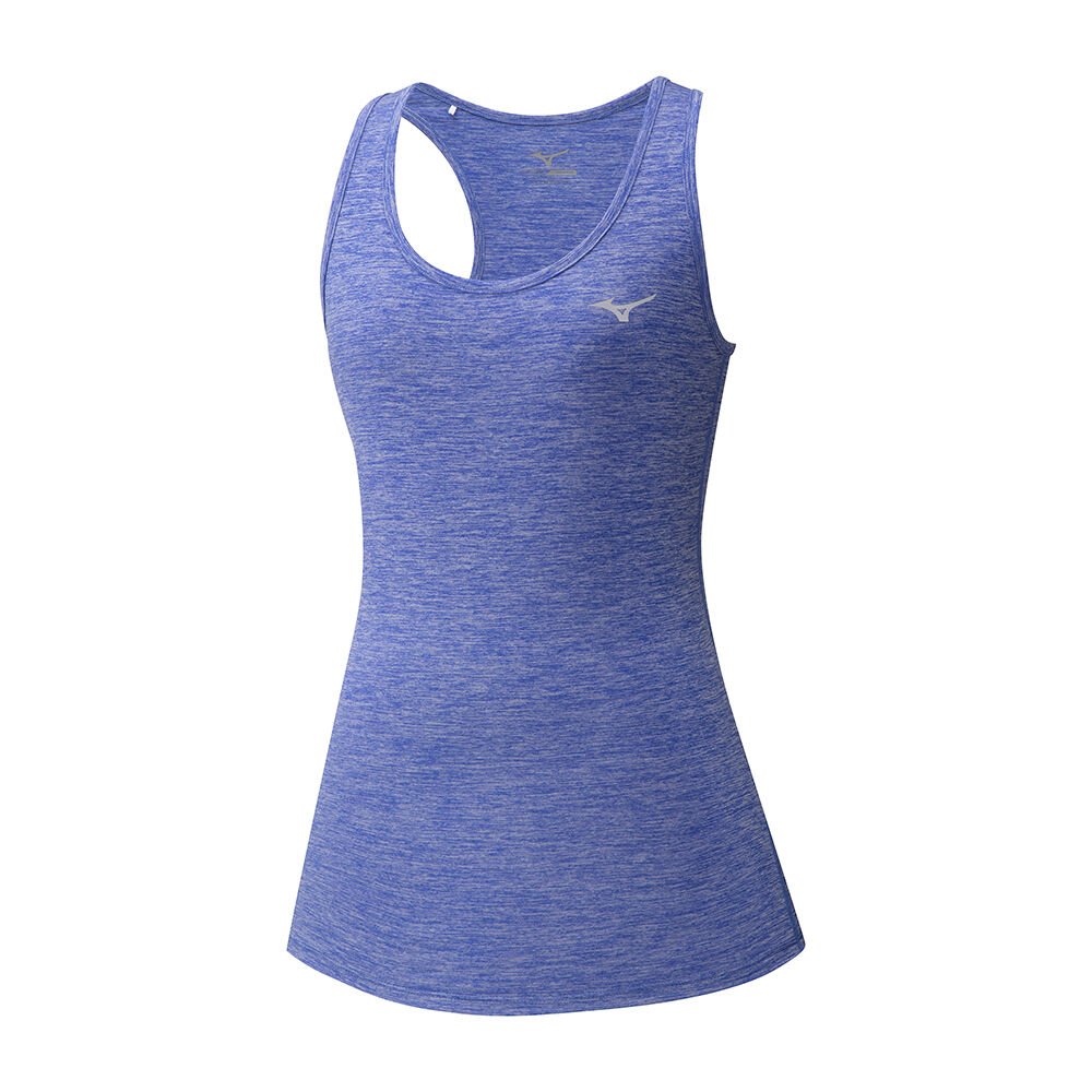 Camiseta de tirantes Mizuno Running Impulse Core Para Mujer Azules 7415023-SK